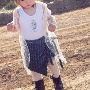 [Adaig's Earth] Skort Velvet Teal skirt/shorts IG